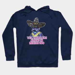 mexican alien Hoodie